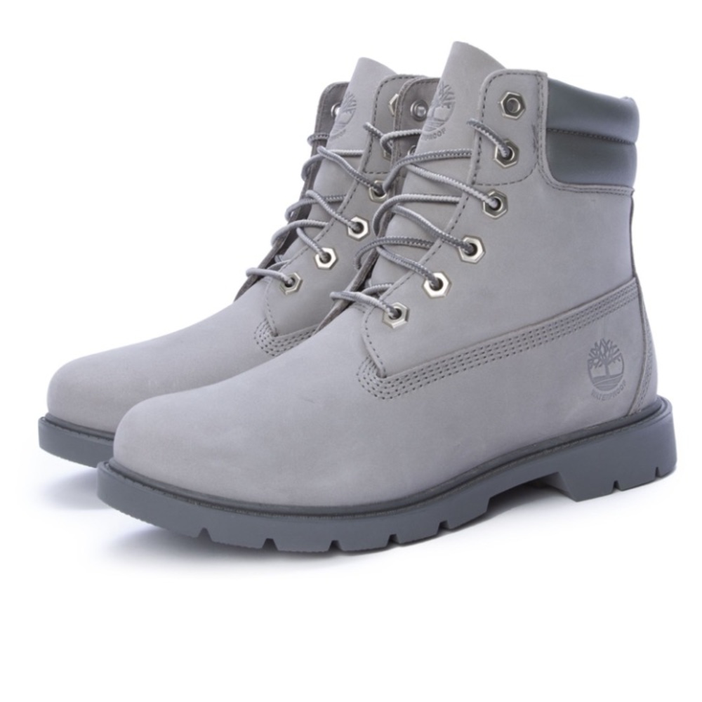 NEW-Timberland Linden woods waterproof boot, medium grey color, size 8